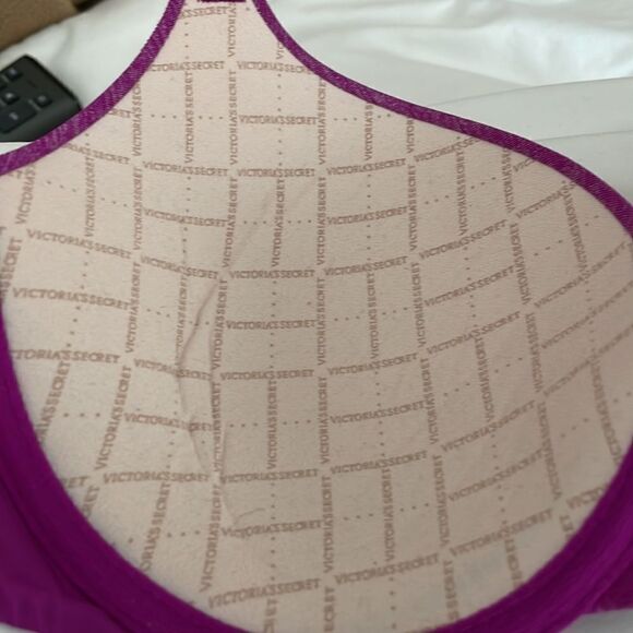 Victoria Secret Padded Perfect Coverage Bra Heather Purple 34D - Picture 7 of 13